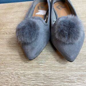 Report Womens Shoes Sz 7W Jitterbug Puff Gray